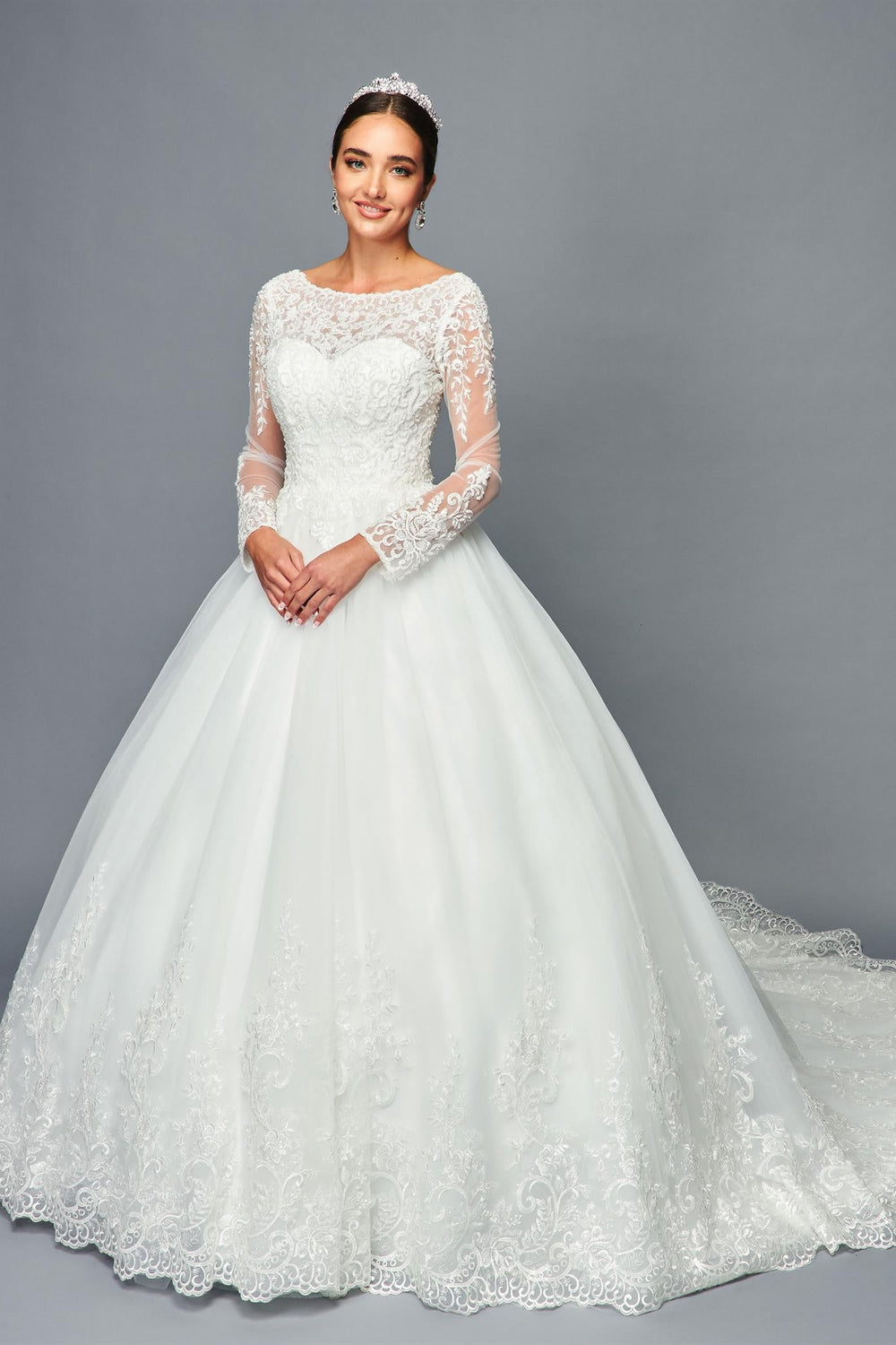 www.snkdress.com DeKlaire Bridal Style 464 wedding gown