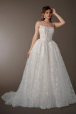 Champagne Strapless Lace Ball Gown by Stella Couture 26600
