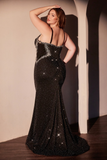 Plus Size Gown by Ladivine CM365C