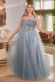 Plus Size Gown by Ladivine CD0217C
