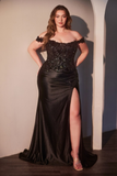 Plus Size Gown by Ladivine CDS537C