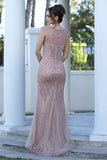 Sequin Cap Sleeve Plus Size Evening Gown by Adora 3272119