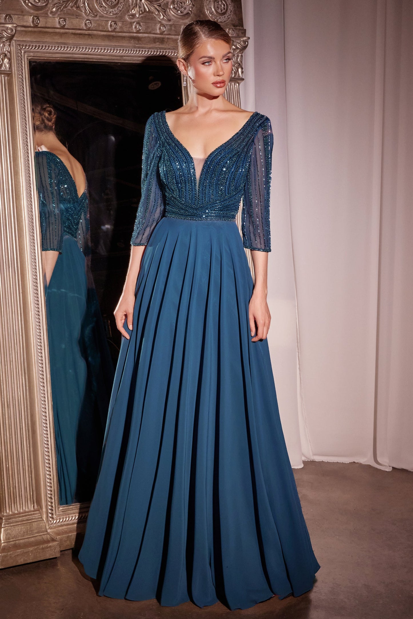 Flowing A-line skirt by Cinderella Divine CC446