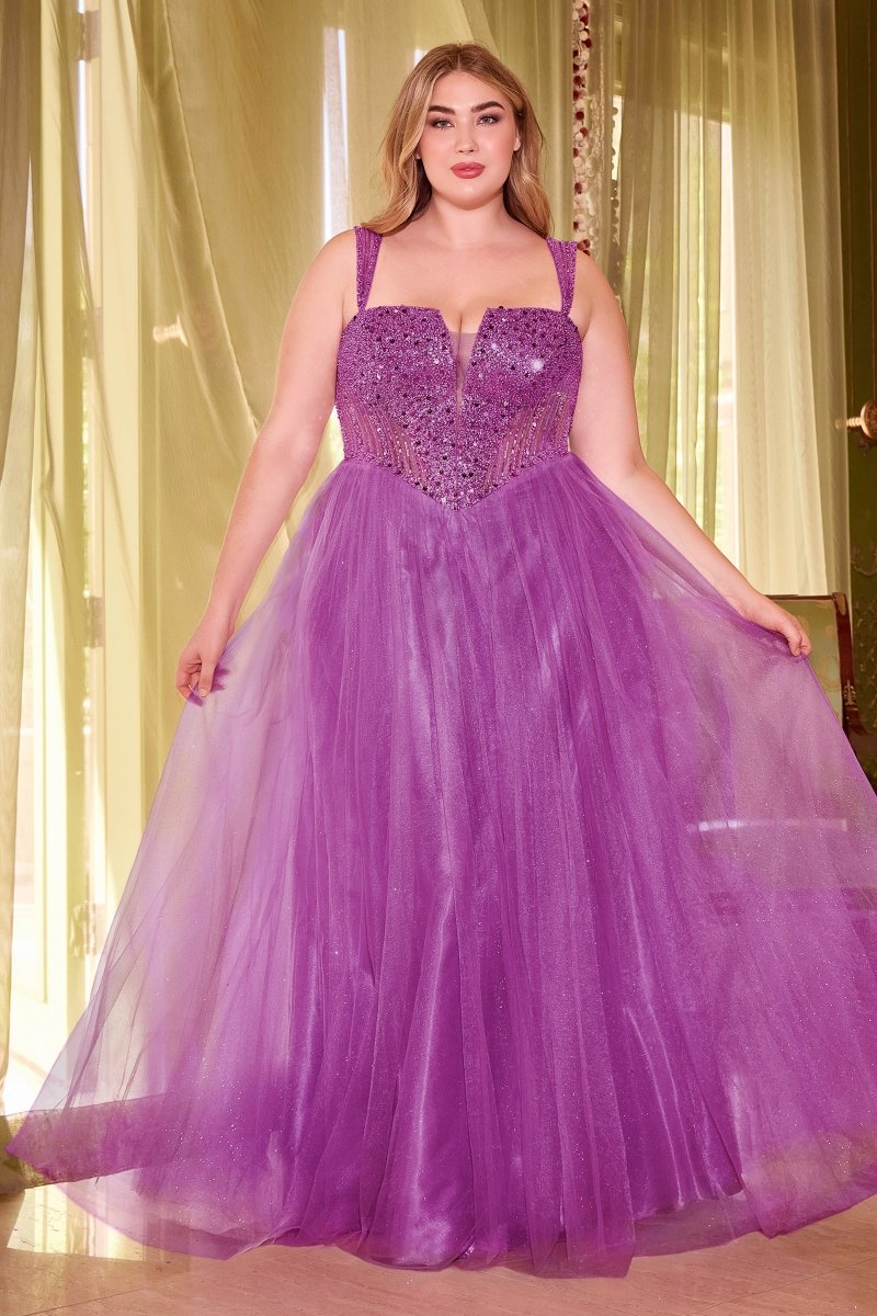 Plus Size Gown by Ladivine CD0217C