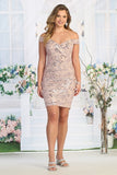 Formal dress by Cindy Collection style 50480 | www.snkdress.com