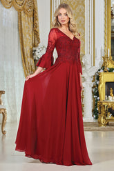 Plus size gown by Adora Design, style 3317 — www.snkdress.com