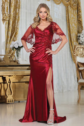 Plus size gown by Adora Design, style 3327 — www.snkdress.com
