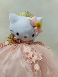 Hello Kitty Quincenera Doll Blush pink,snkdress,wwwsnkdress.com
