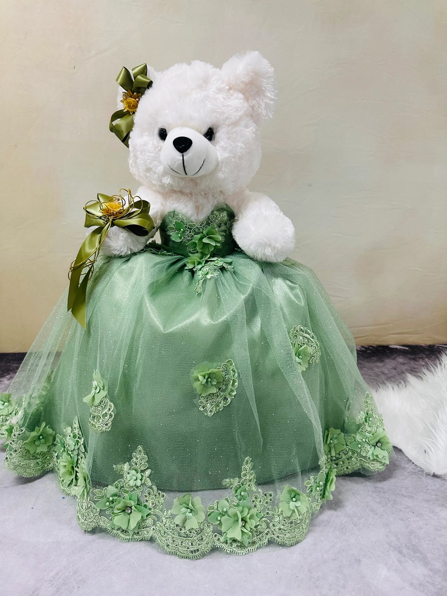 Teddy bear Quincenera Doll osito-64