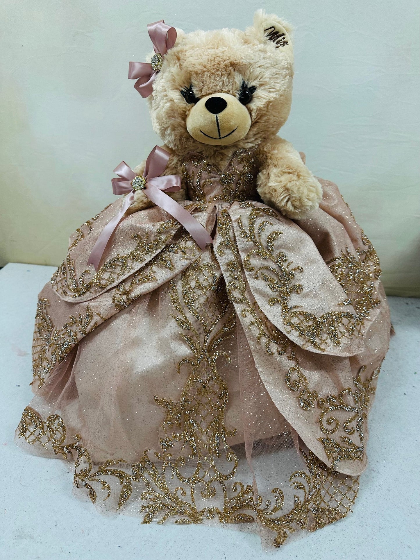 Teddy bear Quincenera Doll 153
