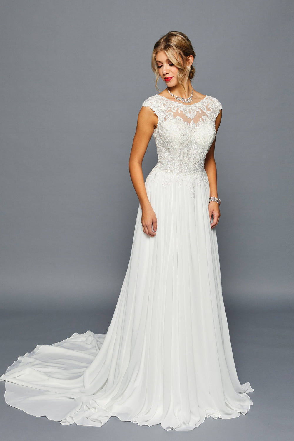 www.snkdress.com DeKlaire Bridal Style 455 wedding gown