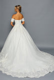 Off-Shoulder Sweetheart Ball Gown Gown by Bridal 46294