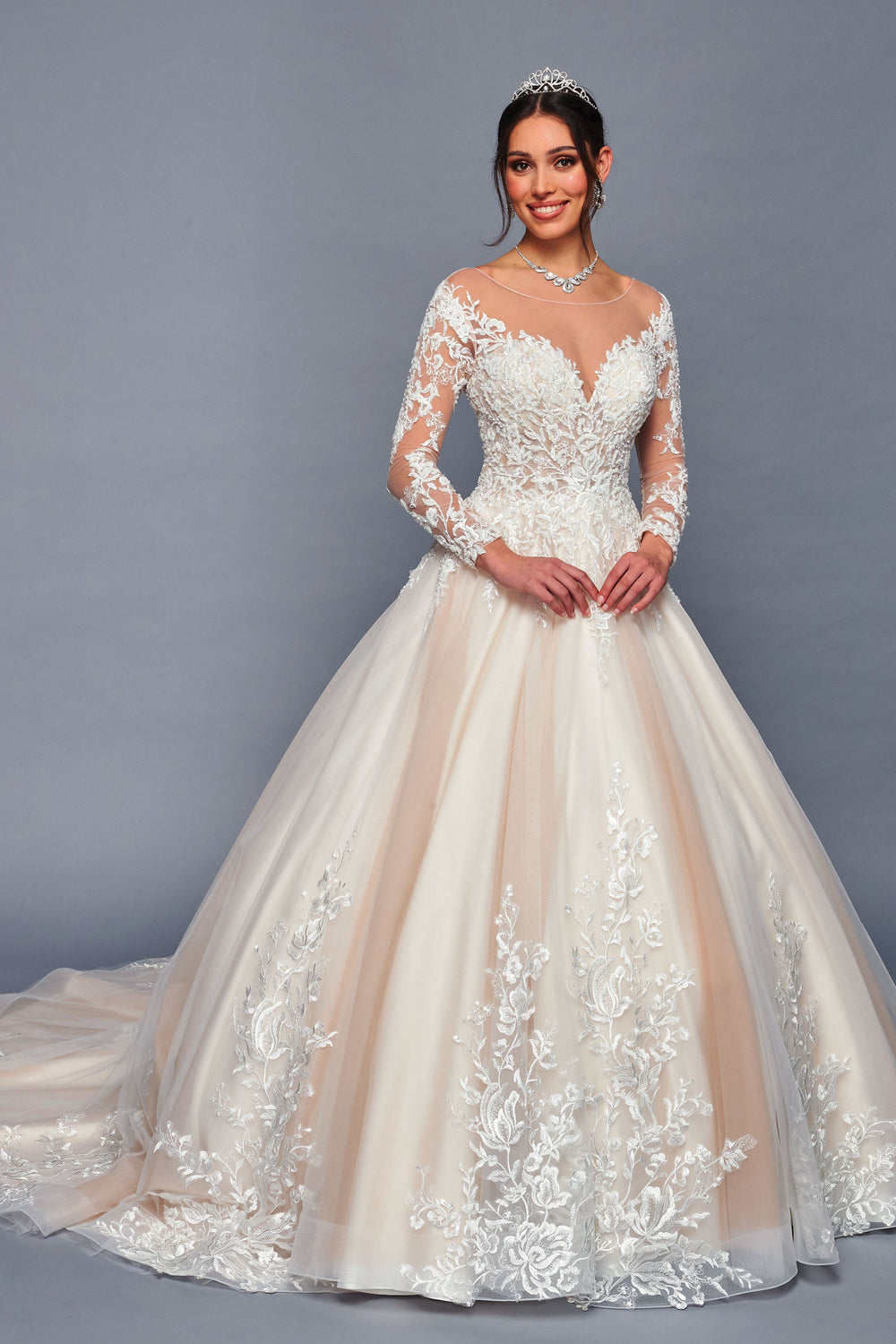 www.snkdress.com DeKlaire Bridal Style 478 wedding gown