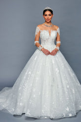 www.snkdress.com DeKlaire Bridal Style 481 wedding gown