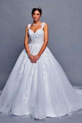 ball gown wedding dress by Bridal 48234