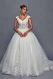 Wide Wedding Gown by Bridal 49076
