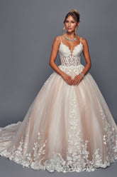 DeKlaire Bridal 496 wedding dress – www.snkdress.com