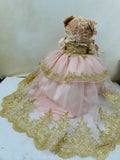 Teddy bear Quincenera Doll 135