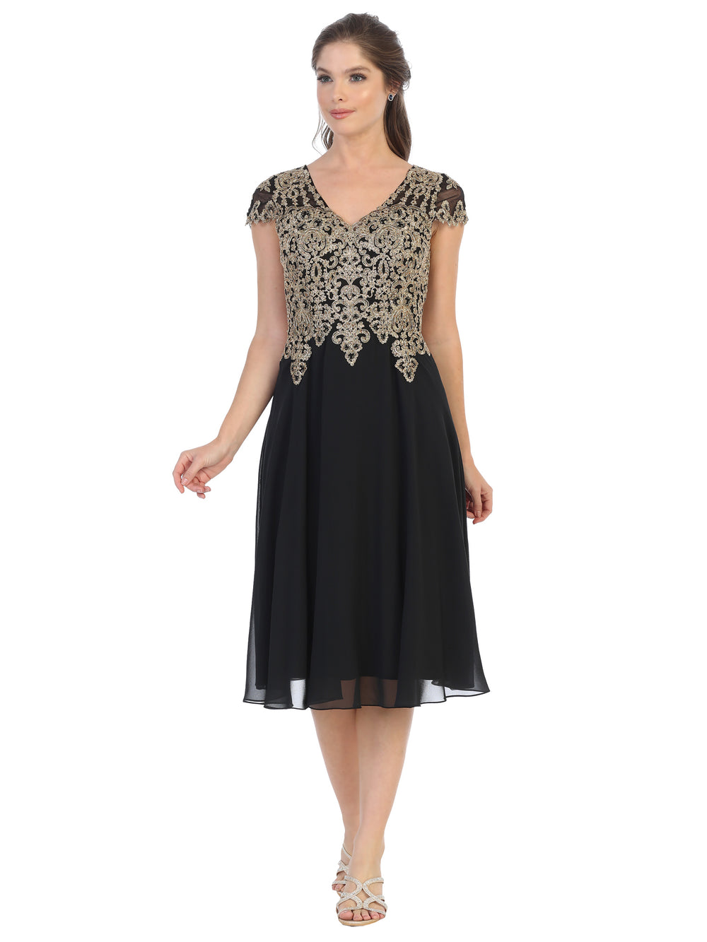 Eva Collection 5217 White cocktail dress | www.snkdress.com