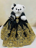 Teddy bear Quincenera Doll 150