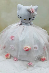 Hello Kitty Quincenera Doll White pink,snkdress,wwwsnkdress.com