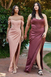 Plus Size Gown by Ladivine 7484C