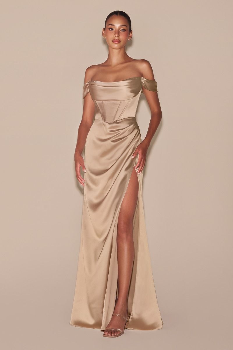 Plus Size Gown by Ladivine 7492C