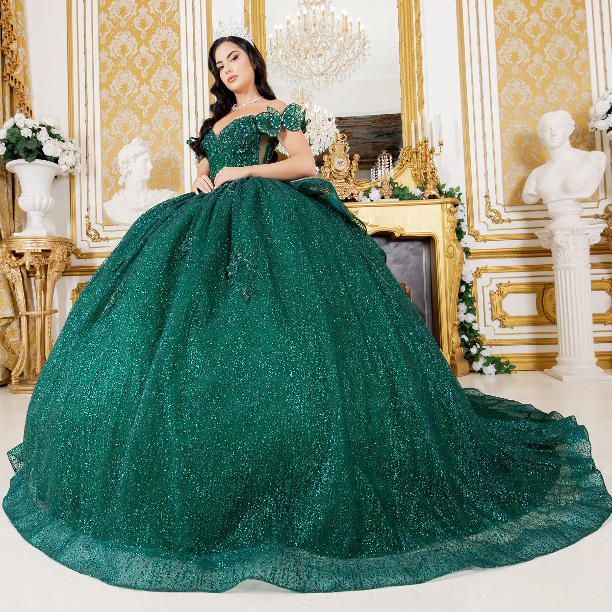 Quinceañera Ball Gown by Cinderella Couture 8120J