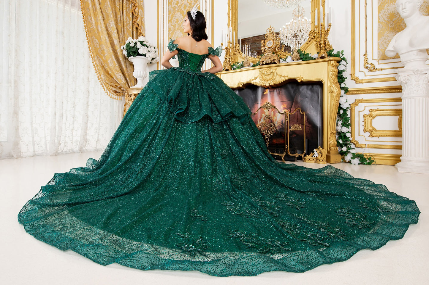 Quinceañera Ball Gown by Cinderella Couture 8120J