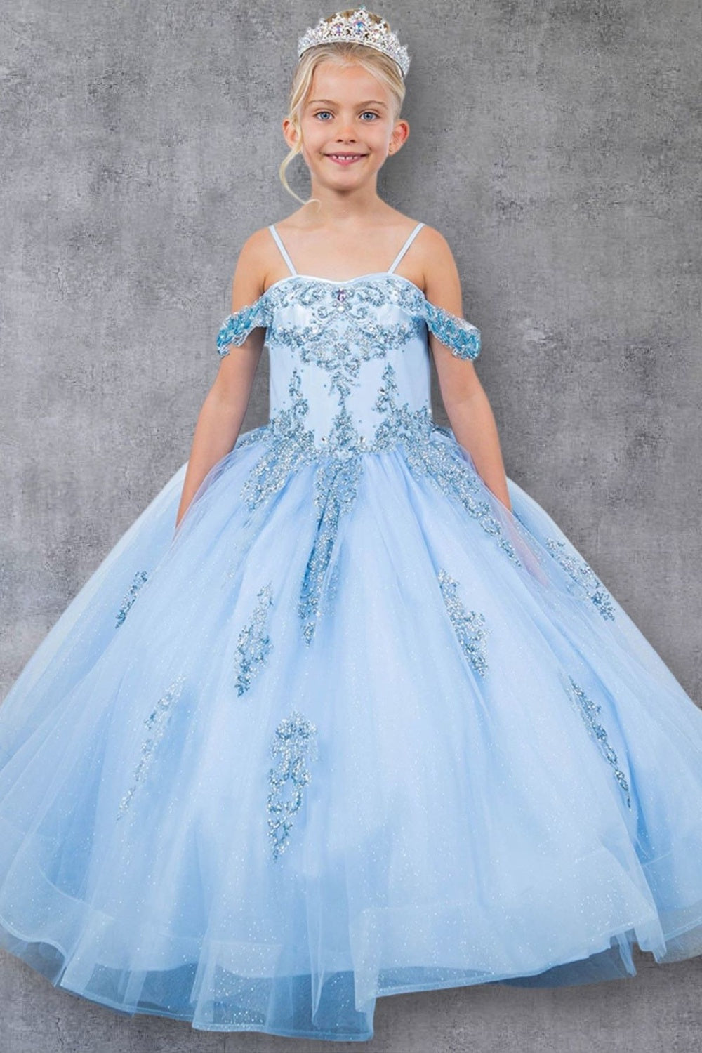 Mini Quince Dress by Bliss 8190 - Blue / 12 Mini Quince Dress by Bliss 8190 - Blue / 12