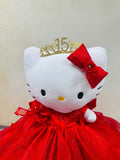 Hello Kitty Quincenera Doll Red 9962