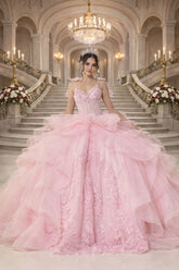 Quinceanera ball gown by Dancing Queen style 5132 | www.snkdress.com