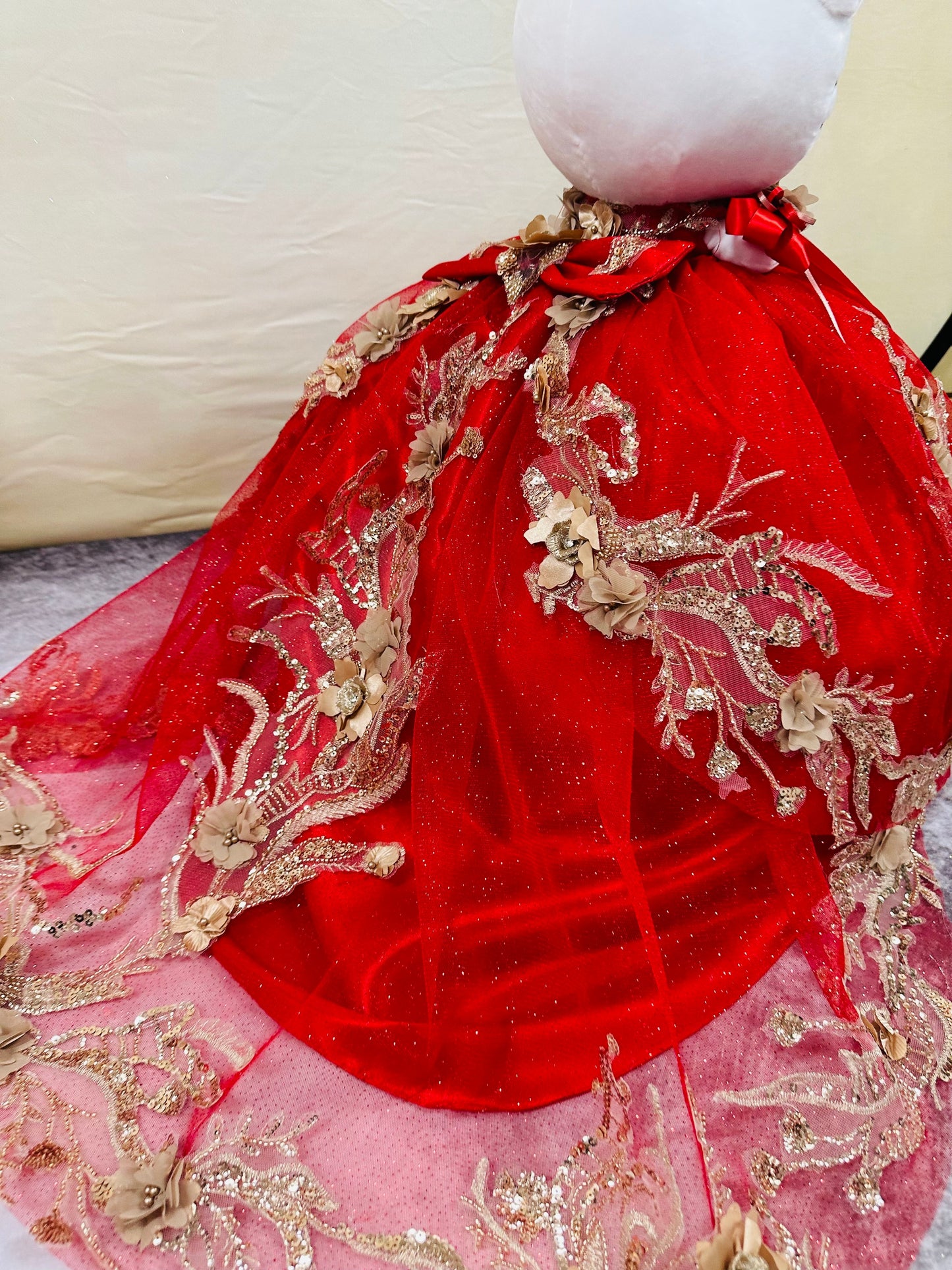 Hello Kitty Quincenera Doll Red