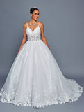 Spagetti Wedding Gown by Bridal 49628