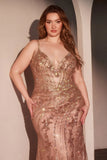 Plus Size Gown by Ladivine CC0389C