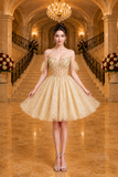Spaghetti Strap Homecoming Dress by Dancing Queen 3438