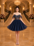 Spaghetti Strap Homecoming Dress by Dancing Queen 3438