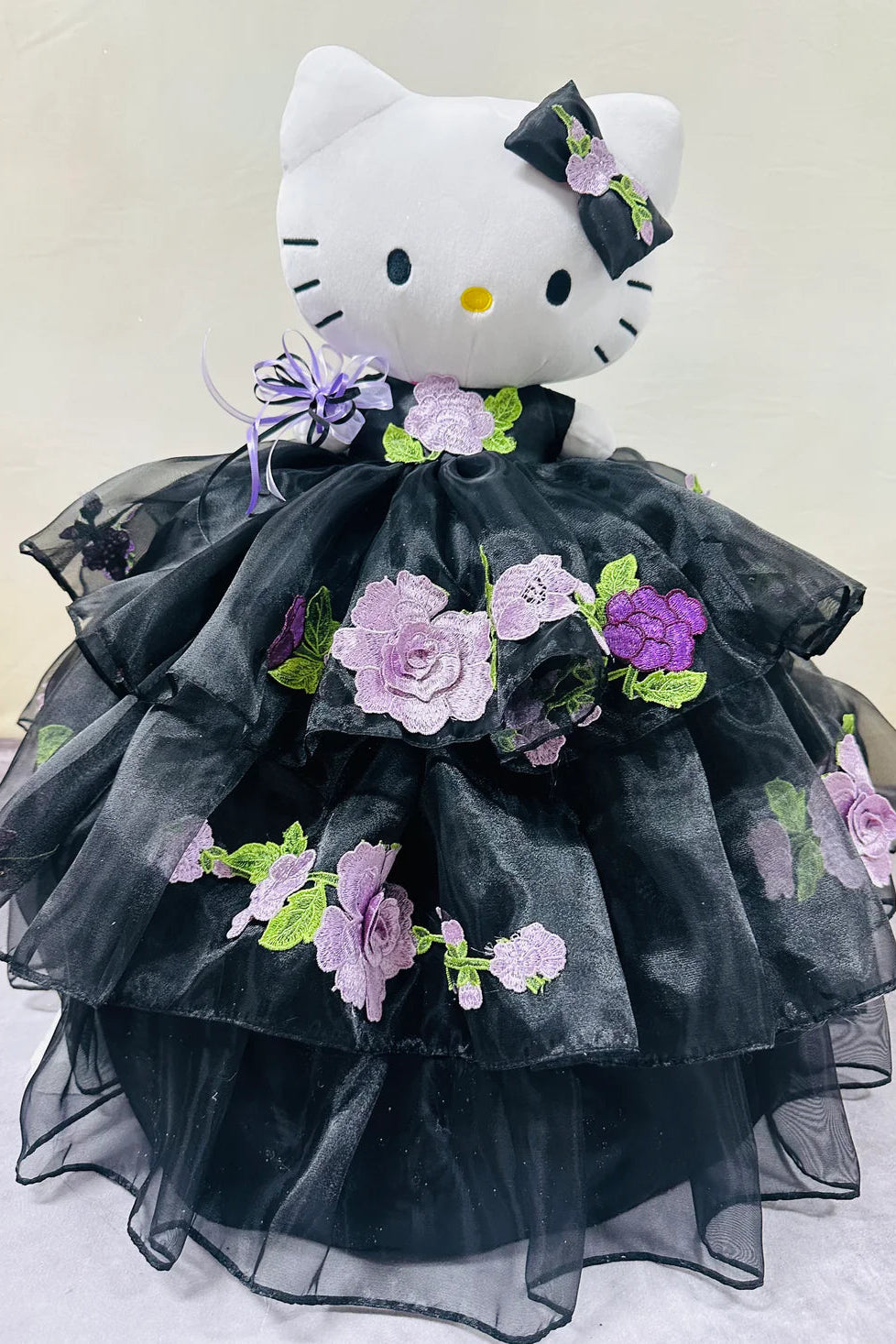 Hello Kitty Quincenera Doll Black,snkdress,wwwsnkdress.com