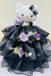 Hello Kitty Quincenera Doll Black,snkdress,wwwsnkdress.com
