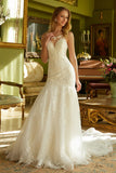 Off White bridal gown by GLS Gloria GL3536 www.snkdress.com