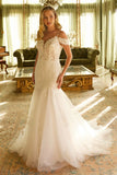 Off White bridal gown by GLS Gloria GL3537 www.snkdress.com