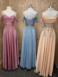 Off The Shoulder Satin Ball Gown by Lee Collection 5053895