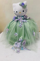 Hello Kitty Quincenera Doll sage/lilac,snkdress,wwwsnkdress.com