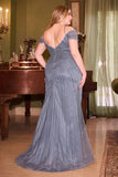 Plus Size Gown by Ladivine CD0219C