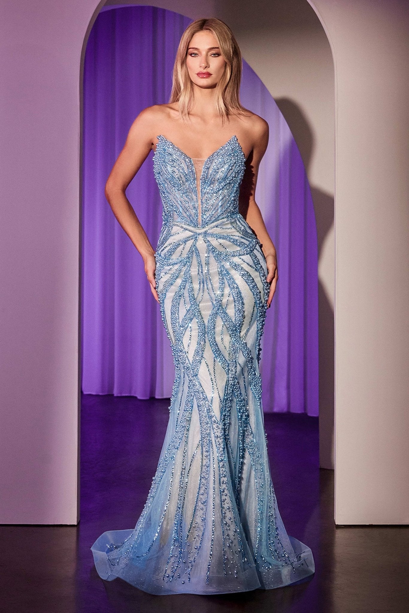 Formal Gown by Ladivine CC0688