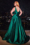 Plus Size Gown by Ladivine CC2349C