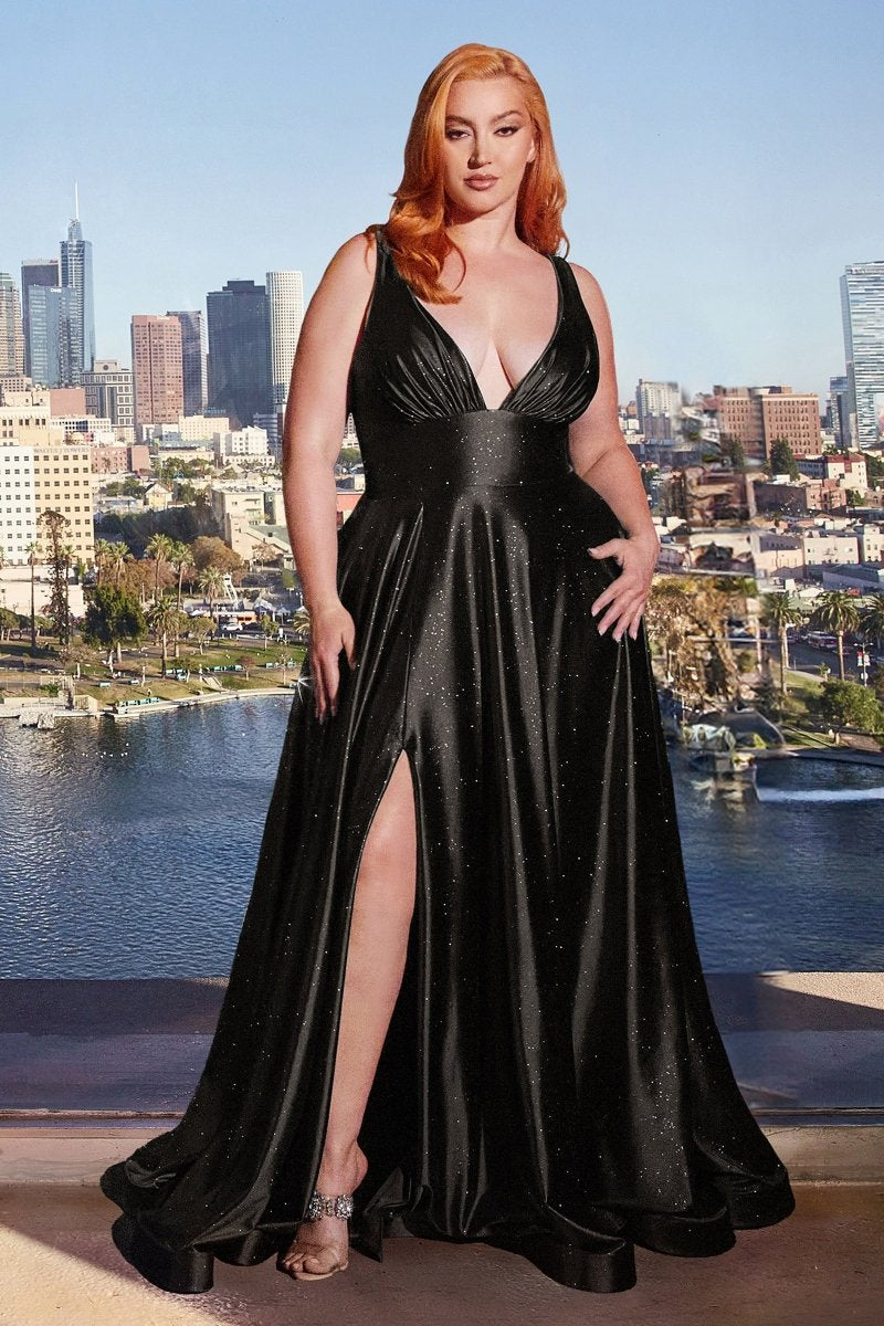 Plus Size Gown by Ladivine CC2349C