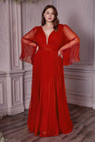 Plus Size Gown by Ladivine CD242C