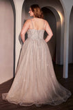 Plus Size Gown by Ladivine CD786C