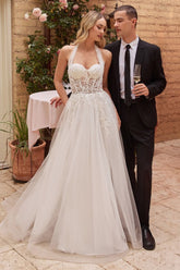 www.snkdress.com – Ladivine CD827W Wedding Dress in Off White